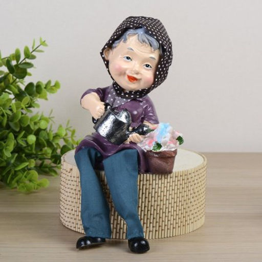 Фигурка Бабушка/Дедушка висячие ножки 2 штуки набор 14 см / 8643 /уп 48/ - Галеонтрейд фото 3