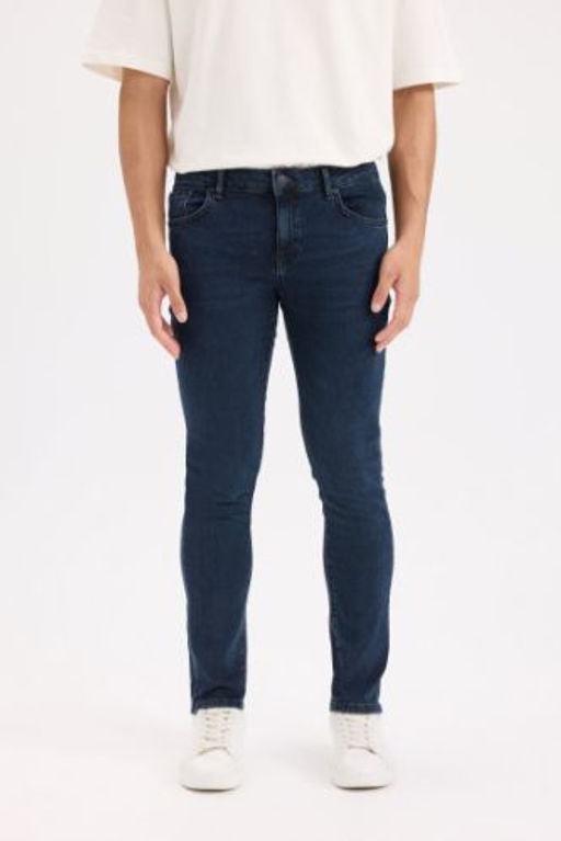 Carlo Skinny Fit Ekstra Dar Kal?p Normal Bel Ekstra Dar Paca Jean Pantolon