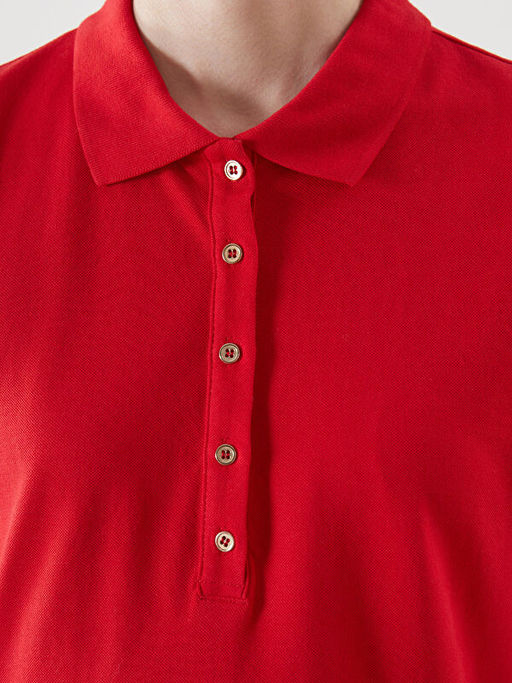 Polo Yaka Pike Elbise