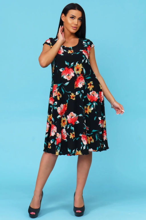 Сарафан женский, цвет красный