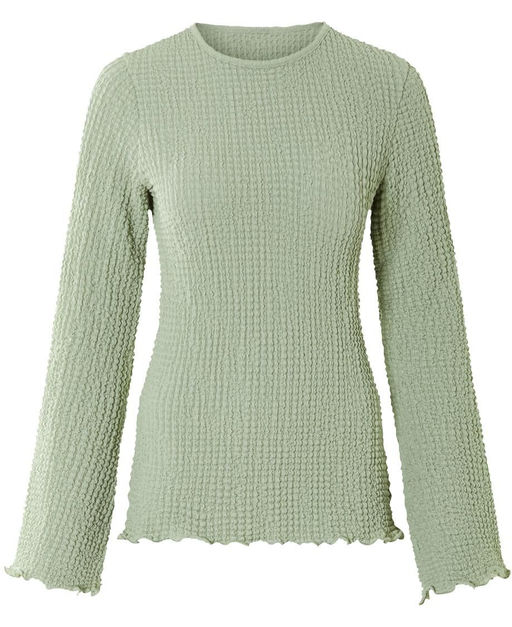 Женский жаккардовый лонгслив ESMARA  фото 2