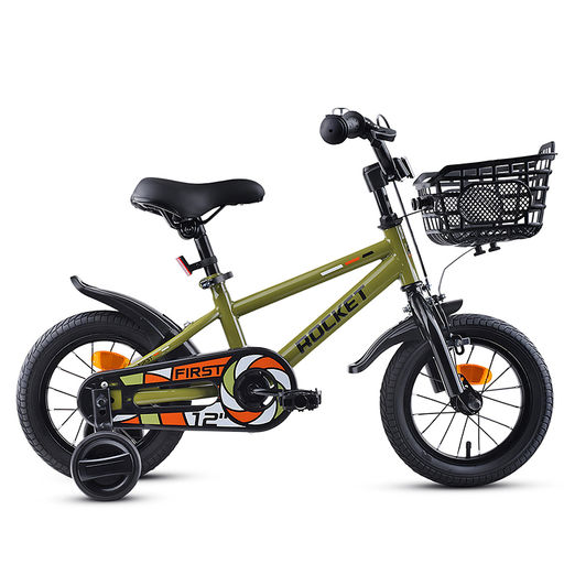 Велосипед 12" Rocket First, цвет хаки