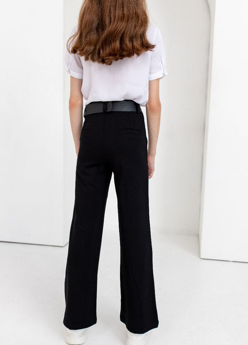 21019(22-27) Брюки школьные Палаццо - Kiko фото 12