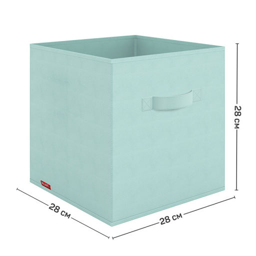 VAL LPY-BOX-2SL Короба стеллажные, без крышки, 28*28*28 см, набор 3 шт., жёлт., ЛЮБИМЧИКИ, шт - Valiant фото 12