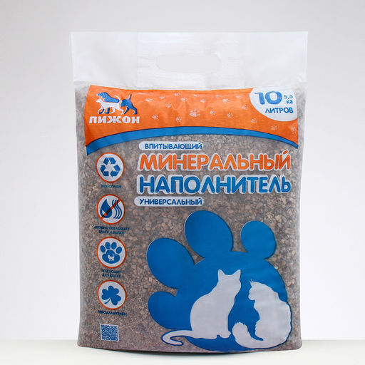 Наполнитель минеральный впитывающий «Пижон» универсальный, 10 л