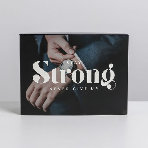 Коробка подарочная складная, упаковка, «Джентельмен», 20 х 15 х 8 см