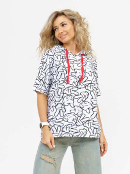 940 Футболка "Белый/микки"