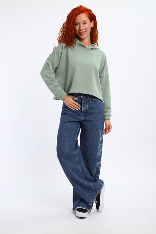 Толстовка укороченная 85559