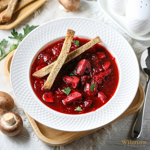 Тарелка суповая 22,5 см. JULIA фарфор арт. WL-880102/A WILMAX