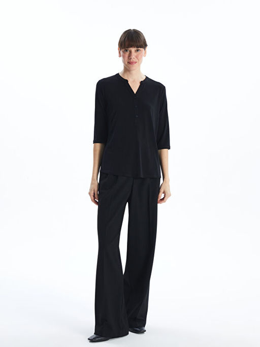 Ka??k Yaka Kad?n Bluz