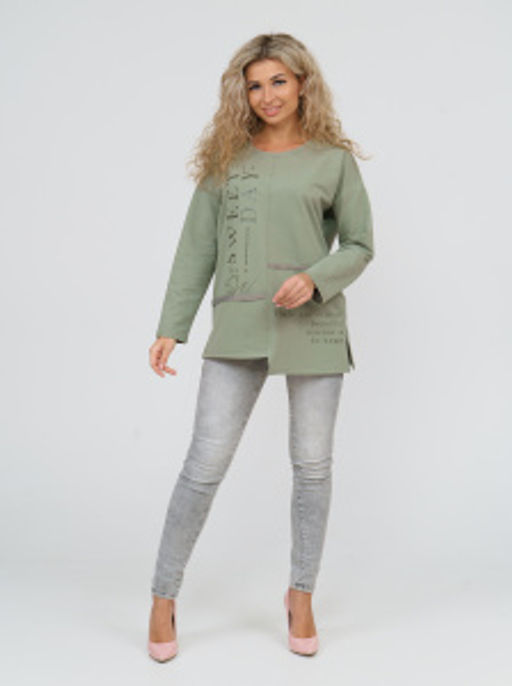 888 Туника "Св.олива"