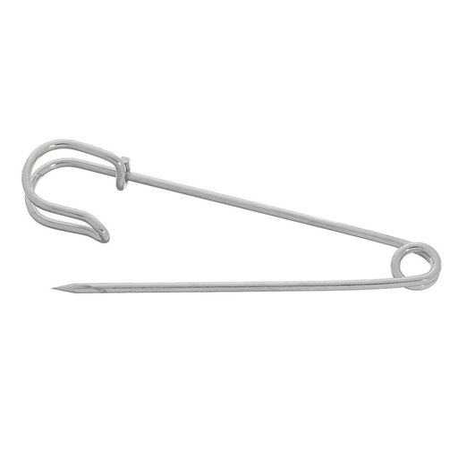 Булавка 7×1.6 см (набор 3 шт.), СМ-208-5, цвет серебро