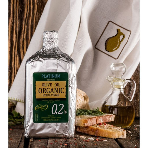 Оливковое масло Olivi Platinum нефильтрованное, Греция, ст.б., 500мл - Evros фото 2
