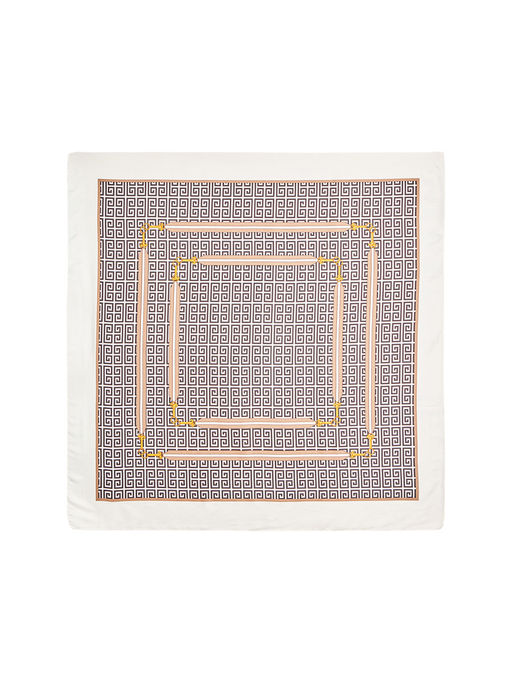 Большой, мягкий, тонкий и очень нежный платок с рисунком