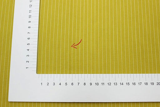 Пестрядь Средняя полоска на св.золотисто-оливковом, СОРТ2, ш.1.40м, хл-95%, п/э-5%, 140гр/м.кв - Купава фото 9