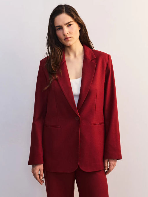 Однобортный жакет с содержанием льна ZR2605012501-77 / Zarina