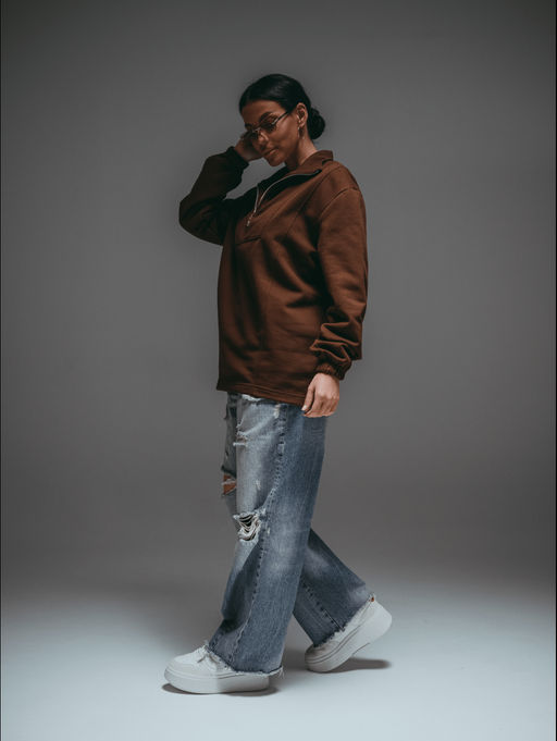 Брамея свитшот женский (черный) - Lovetex фото 14