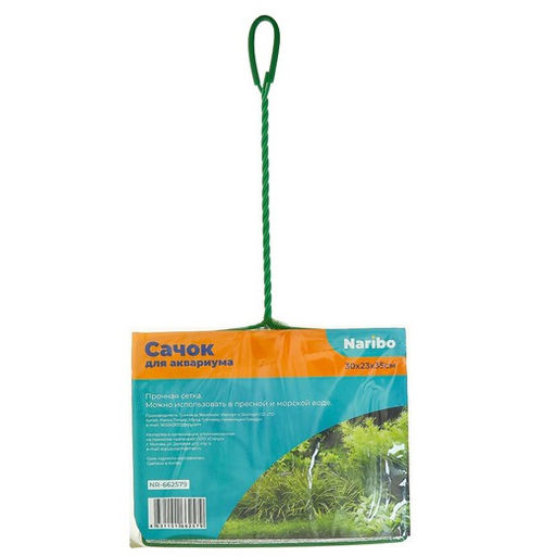 Сачок Naribo 30X23см (длина ручки 35см) NR-662579