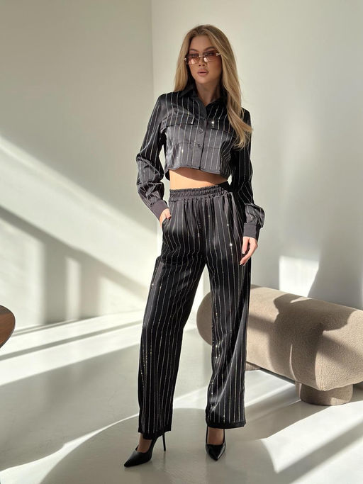 Костюм #КТ849, чёрный - Dommod фото 7