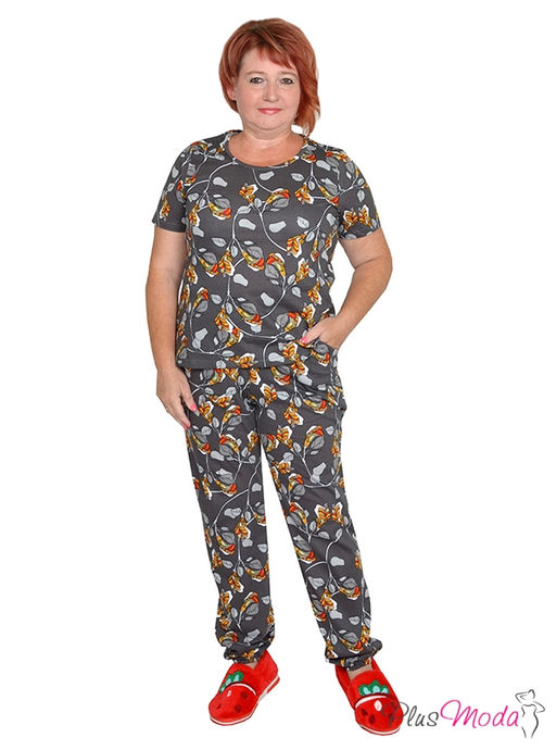 Брюки Модель №1343 размеры 44-84 - Plusmoda фото 3