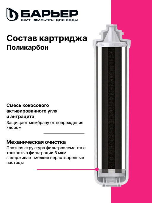 -10% Комплект сменных фильтров для Compact OSMO 100М БАРЬЕР