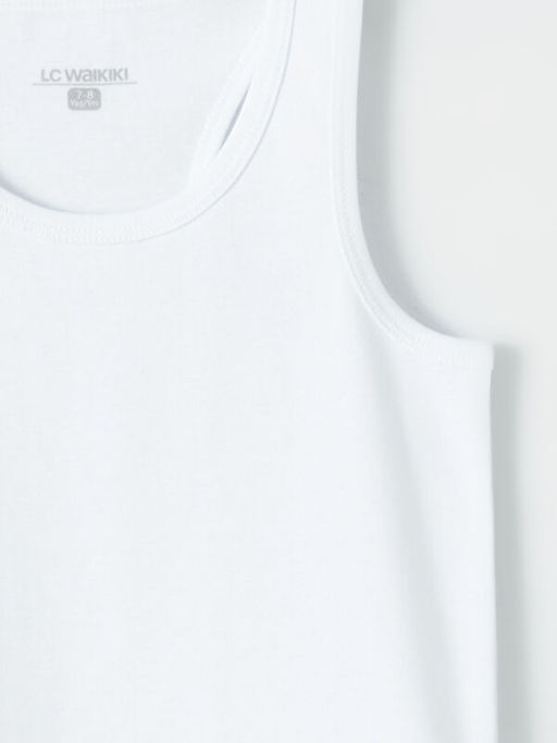 Bisiklet Yaka Basic Erkek ?ocuk Atlet 2li - Waikiki фото 3