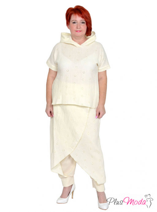 Туника Модель №1240 размеры 44-84 - Plusmoda фото 10