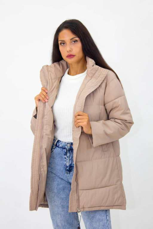 Удлиненная женская куртка осень-весна Лайт арт.151