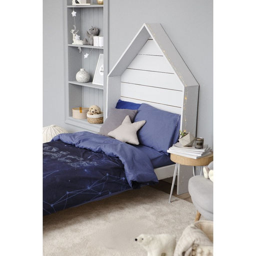 Постельное бельё 1,5 сп. Этель Space 145210 см, 150210 см, 5070 см-1 шт, поплин, 100 % хлопок  фото 9