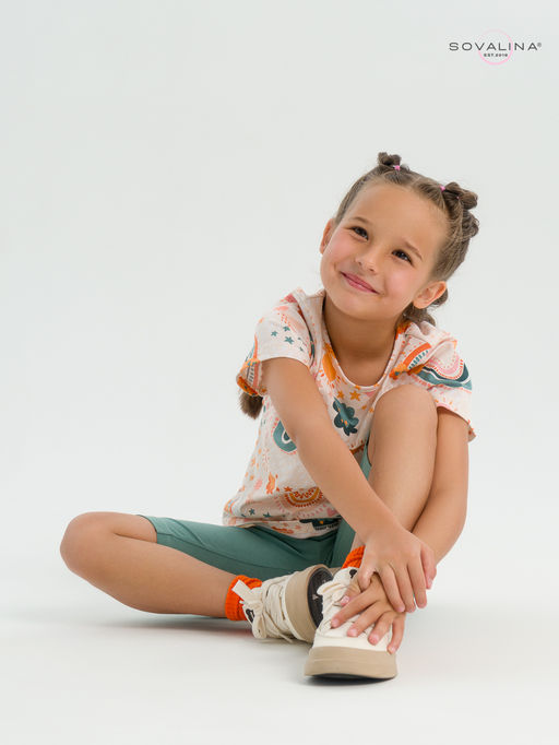 Костюм Актив радуга бохо-изумруд - Sovalina фото 13