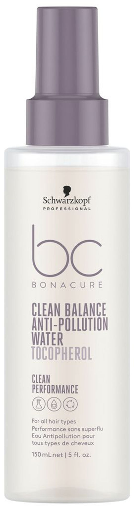 Bonacure clean balance спрей для защиты волос от загрязнений 150мл