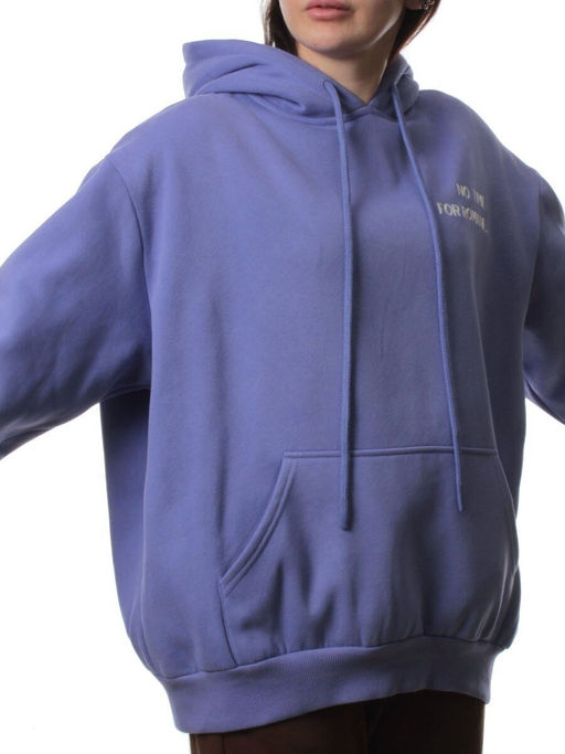 2620 VIOLET Толстовка женская (85% хлопок, 10% полиэстер, 5% спандекс) - Fashion фото 3