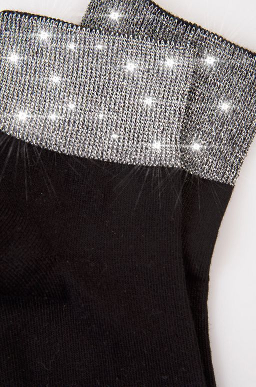 Носки женские с люрексом Красная ветка  фото 3