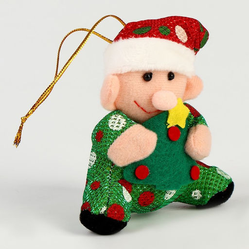 Мягкая игрушка Гном на подвесе, виды МИКС - Simaland фото 2