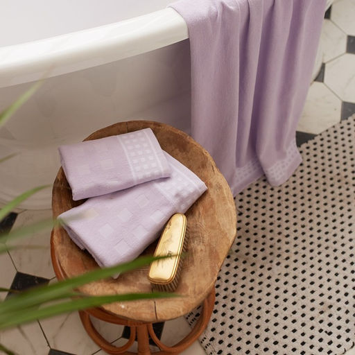 Полотенце махровое LoveLife Square 50х90 см, цвет светло-лавандовый, 100% хл, 380 гр/м2  фото 5