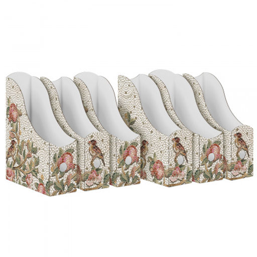 Лотки для бумаг верт., 31*23,5*8,5 см, набор 6 шт., OPUS ROMANO FLORA, шт - Valiant фото 5