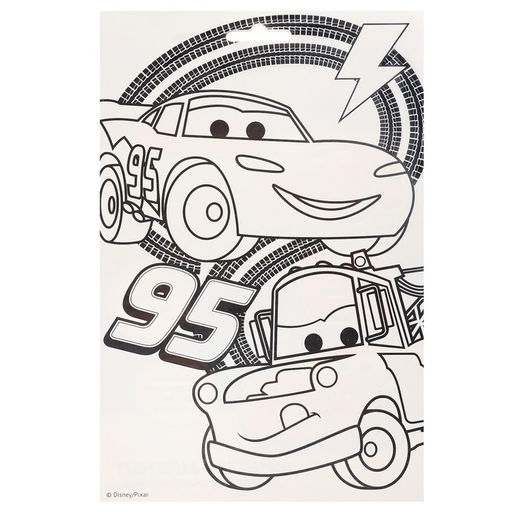 Фреска-магнит «Тачки», набор для творчества.