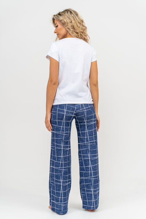 Костюм Натали футболка и брюки кулирка хлопок  фото 9