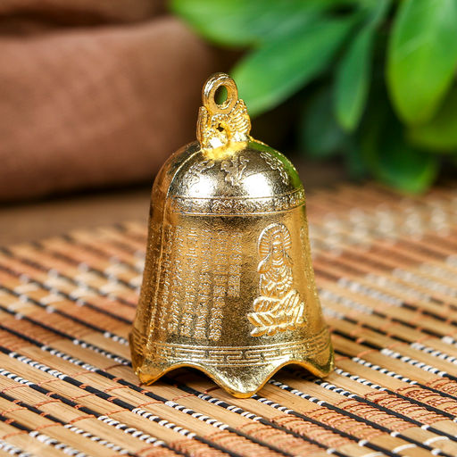 Цена за 2 шт. Колокольчик золото 5,5*4*4 см - Simaland фото 3