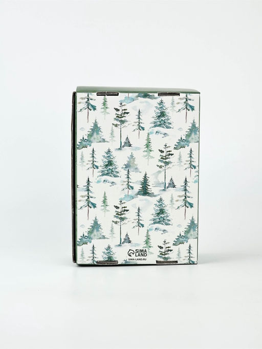 Подарочный набор новогодний «Уюта в Новом году», термостакан 250 мл, свечи в банке 2 шт.