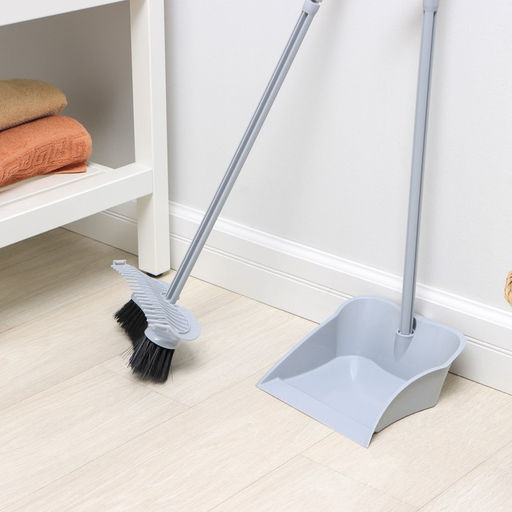 Набор для уборки Альтернатива «Комфорт», 3 предмета: совок, щетка, гребень, пластик, МИКС