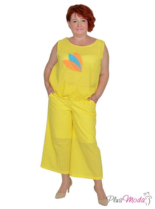 Майка Модель №1644 размеры 44-84 - Plusmoda фото 3