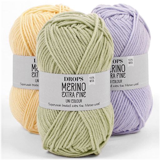 Цена за 10 мотков пряжи Merino Extra Fine