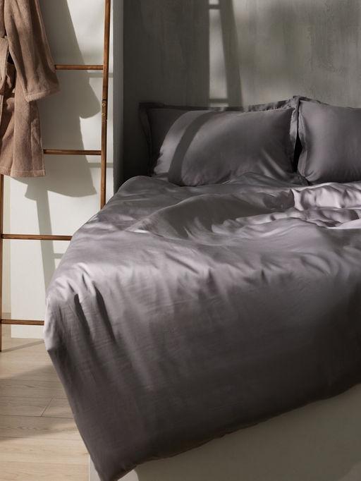 Пододеяльник 1.5-спальный SL Home, 150220 см, серый, тенсель - Sima-land home фото 8