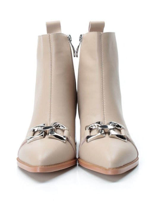 01-PCT167-3 BEIGE Ботинки демисезонные женские - No name фото 8