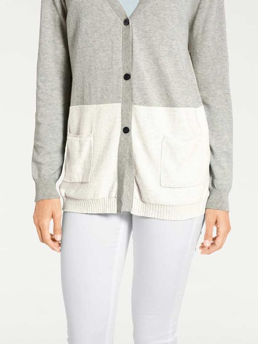 Кардиган, серый - Patrizia dini фото 5