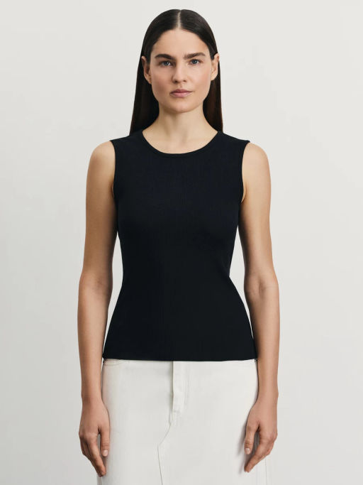 Топ с декоративным вырезом на спине / Zarina  фото 4