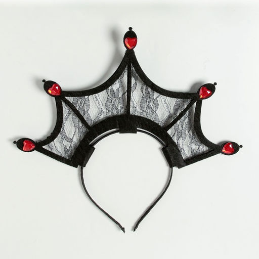Ободок для волос карнавальный Королева пауков - Страна карнавалия фото 2
