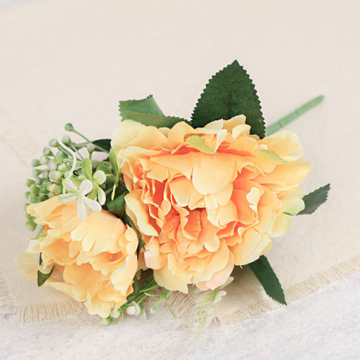 Цветок искусственный 30 см / W394117 /уп 160/640/ (Бордовый) - ГалеонТрейд фото 5