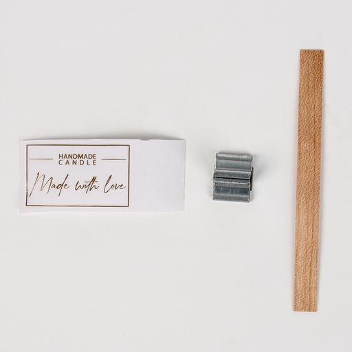 Свеча своими руками. Создание ароматической свечи с сухоцветами Зеленое яблоко, набор для творчества